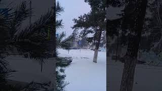 В Урюпинск вернулась зима.Улица Гагарина.4 января 2024г.