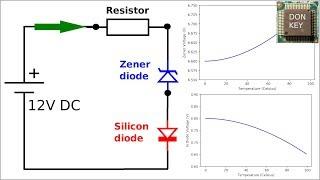 SMPS repair series #10: Temperature compensated Zener diode in linear regulators