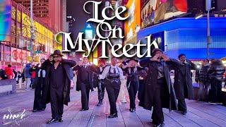 [KPOP IN PUBLIC NYC TIME SQUARE] - ATEEZ (에이티즈) - Ice On My Teeth Dance Cover | HINT Dance Team [4K]