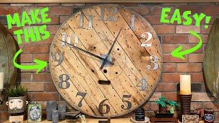 DIY Wood Clock!