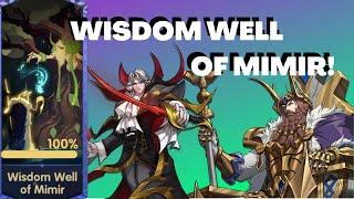 Wisdom Well of Mimir FAST GUIDE!【 Mythic Heroes 】