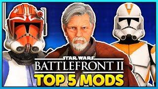 Battlefront 2 Top 5 Mods of the Week! Clone Wars, Empire Overhaul (Episode #118)