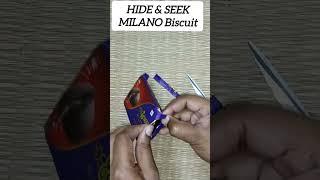 Hide & Seek MILANO Biscuit #shorts #youtubeshorts #ytshorts #foodlover #hideandseek  #viralvideo