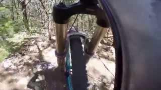 4 Foot Drop -  RockShox Totem - Barton Creek Greenbelt - Austin Texas