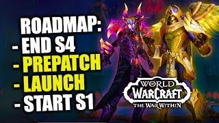Complete War Within Roadmap & End of Dragonflight Season 4! WoW TWW 11.0 | PrePatch