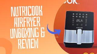 Nutricook airfryer unboxing and review / Cooking Demo