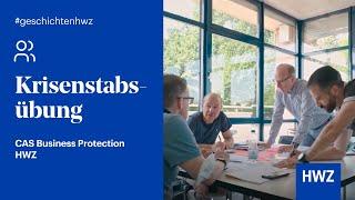 CAS Business Protection HWZ - Krisenstabsübung im Luzerner Kantonsspital Wolhusen