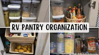 Rv Pantry Organization From Walmart! | Maximizing Small Rv Pantry Space