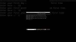 #love time calculator by using C++ ..... power of coding