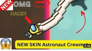 "snake.io" new astronayt crew mate skin Unlocked #snakeio #colmek #viral
