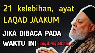 Luar biasa !! Keajaiban mewiridkan Ayat Laqd Jaakum, dengarkan dan amalkan ..!!