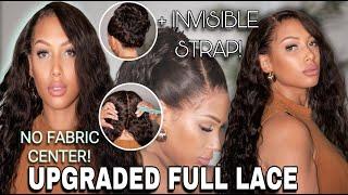 MUST HAVE!  NO Mesh Center! INVISI-STRAP! Full Lace Wig Install- PrettyLuxHair