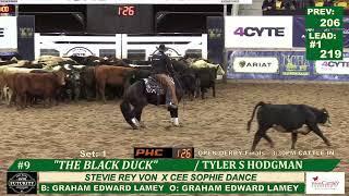 2024 NCHA Australia Futurity Open Derby Champion Tyler Hodgman The Black Duck 222