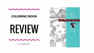 American Folk Art Volume 1 Coloring Book Review -  Gayle Barff