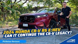 2024 Honda CR-V RS e:HEV: Continuing The CR-V Legacy? | Philkotse Reviews