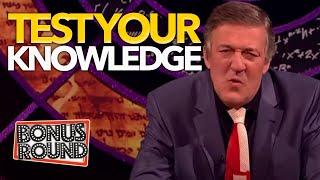 5 QUESTIONS YOU WONT KNOW THE ANSWERS TOO....  QI With Stephen Fry & Sandi Toksvig