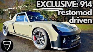 PORSCHE 914 RESTOMOD! Cayman-engined 975kg reinvention DRIVEN