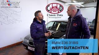 BMW E36 318is Classic Data Wertgutachten| Die blaue Mauritius wird begutachtet| 4K