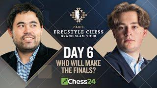 Freestyle Chess Grand Slam Paris | Magnus vs. Fabiano & Hikaru vs. Vincent | Semifinal Game 2