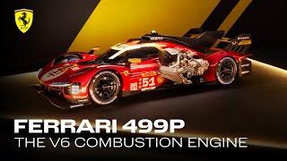 Tech Insight: the Features of the Ferrari 499P V6 Combustion Engine