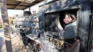 Tour of preserved steam locomotives in Tokyo