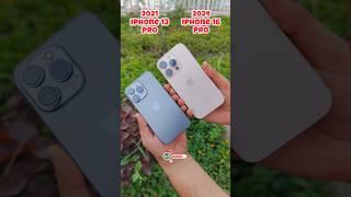 Iphone 13 Pro Vs Iphone 16 Pro Design & Size Comparison #shorts