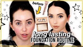 Foundation Routine that stays on ALL DAY! CREASE-LESS & LONG LASTING