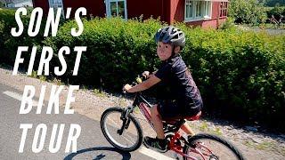 5-Year-Old Kid Goes On His First Bike Tour And Cycles 33 Km - Bike Overnight Day 1