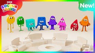 Colour Wheels | FULL EPISODE - S1 E27 | Learn Colours - Kids Cartoons | Colourblocks