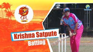 Krishna Satpute Batting || SPL 2024 Goa