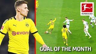 Thorgan Hazard - March 2020's Goal of the Month Winner