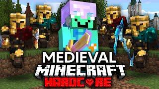 100 Players Simulate a Medieval PURGE in Minecraft