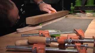 Erics Guitar Garage- Ep17. How To Glue the fret board to neck