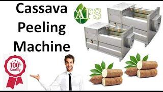 Cassava Peeling Machine ,APS INDUSTRIES -7046650555