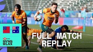 Australia are ELECTRIC | Samoa v Australia | HSBC SVNS Los Angeles | Full Match Replay