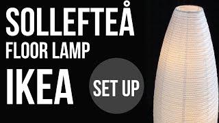 SOLLEFTEÅ Floor lamp IKEA - Set Up & Unboxing | Manual Guide