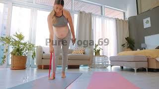 top 5 Tips for practice full stretch body flexible girl hot yoga | HIP STRETCH yoga challenge