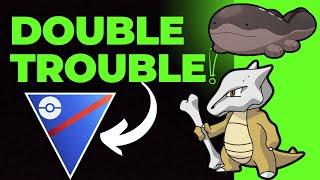 THIS DOUBLE GROUND TEAM REALLY WORKS GOOD !! | GREAT LEAGUE | POKEMON GO BATTLE LEAGUE