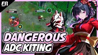 DANGEROUS ADC KITING TSUBAME | ETERNAL RETURN PRO GAMEPLAY