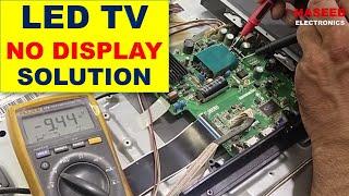 [398] LED TV No Display / How to Troubleshoot, Repair LED TV with No Display, No Sound, Black Screen