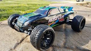 Traxxas Rustler 2wd vxl Street Tire Upgrade/ Duratrax Speedtreads Speedhawks, Tire Test