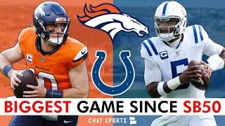 Broncos vs. Colts Preview, Injury News, Analysis & Predictions For Denver’s BIGGEST Game In Years