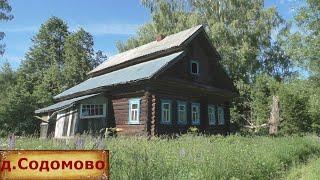 Дом в деревне за 100 тысяч рублей! Огромный, крепкий дом почти даром. Старинная деревня в лесах.