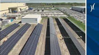 The largest solar park in the Krones world
