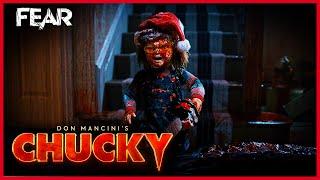 Chucky Uses The World's Quietest Chainsaw | Chucky (Season Two) | Fear