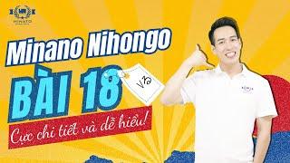 Ngữ pháp Minna 1 - Bài 18 - Học Tiếng Nhật Minna No Nihongo 1 | Học tiếng nhật cơ bản N5 miễn phí