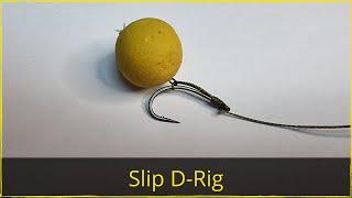 Карповый поводок Slip D-Rig | Монтаж без сходов