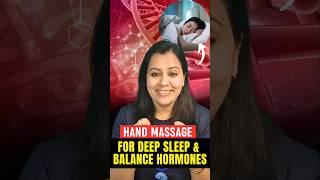 Hand Massage to Balance Hormones & Cure Insomnia Naturally | Yoga Shakti