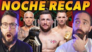 Noche UFC 306 RECAP | Oliveira vs Chandler 2 OFFICIAL