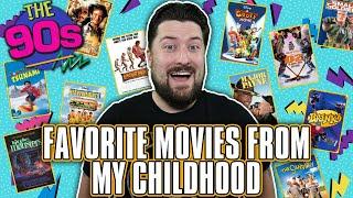 My 35 Favorite Movies From My Childhood | 90's Nostalgia Overload!!!